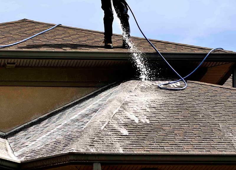 Roof Washing in Estero project 3
