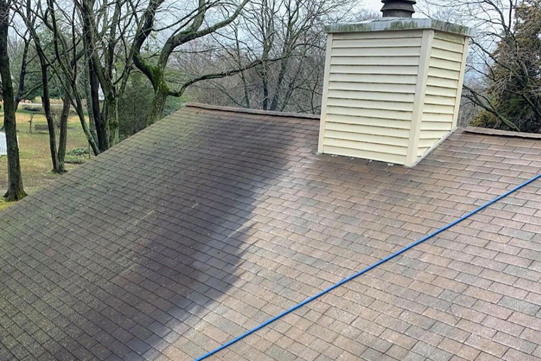 Roof Washing in Estero project 5